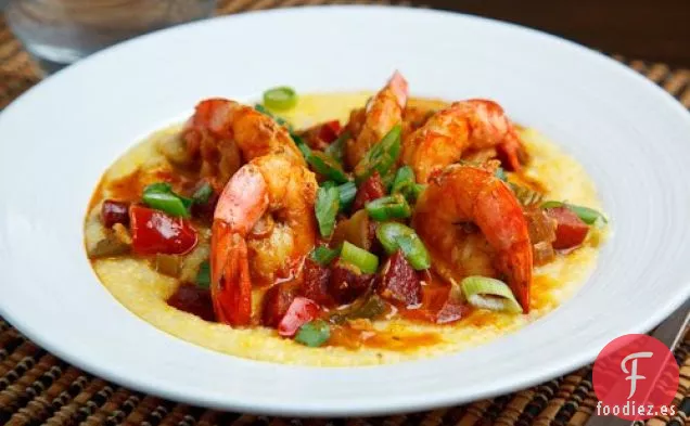 Sémola de Camarones y Andouille