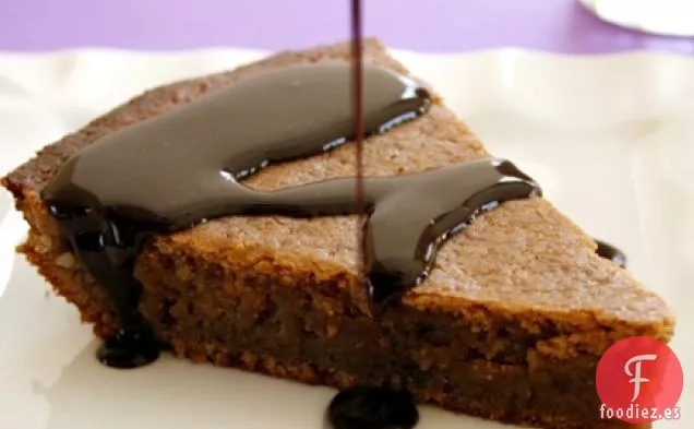 Pastel Vegano de Mantequilla de Maní