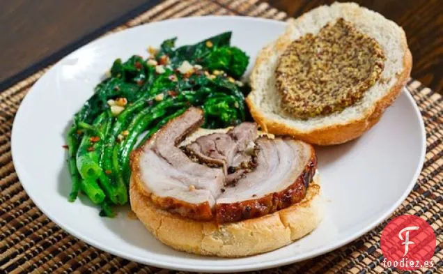 Sándwiches de Porchetta