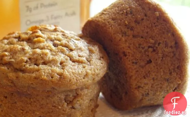 Muffins de Pasas de Uva y Canela 100% Integrales