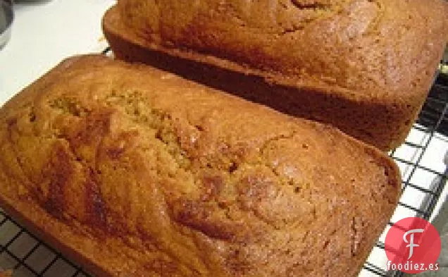 Pan de Calabaza Dulce Sin Lácteos