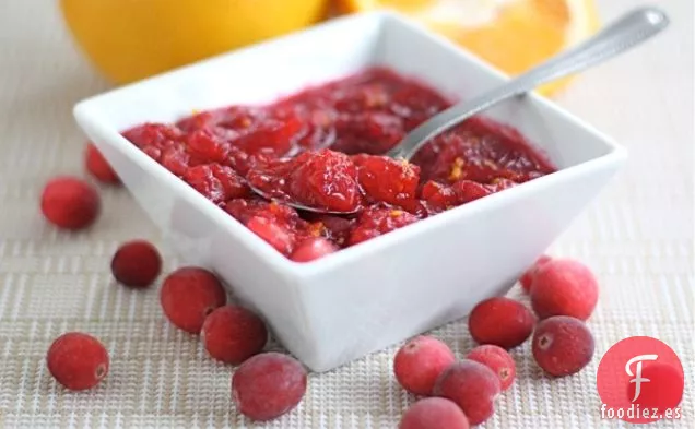 Salsa de Arándanos con Especias Rápida y Fácil