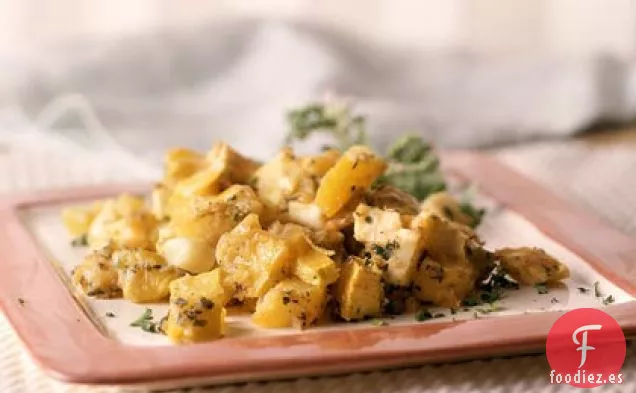 Gratinado de Chirivía y Calabaza