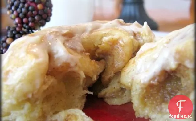 Panecillos de Desayuno con Queso Crema Especiado de Calabaza