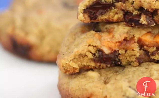 Galletas de Chocolate con Doble Beso de Calabaza
