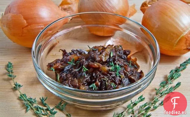 Mermelada de Cebolla (o Cebollas Caramelizadas Balsámicas)