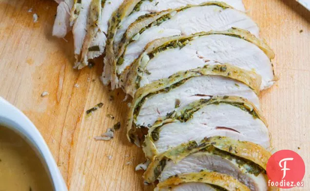 Pechuga de Pavo Asada con Hierbas