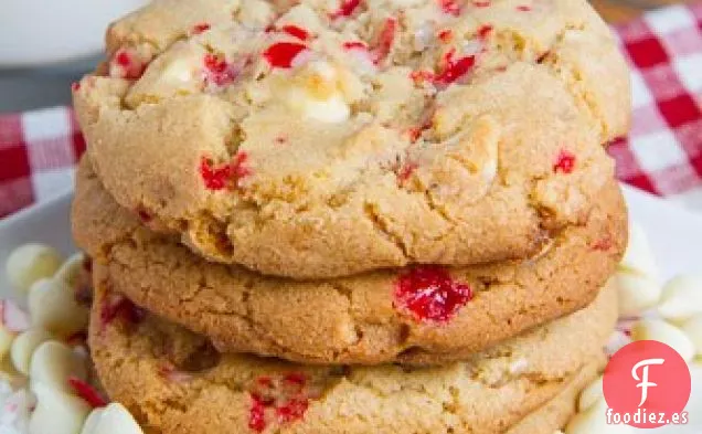 Galletas con Chispas de Chocolate Blanco de Menta