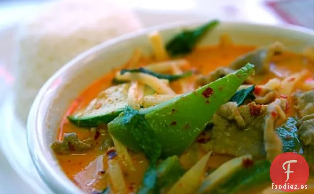 Sopa de Curry Rojo Tailandés