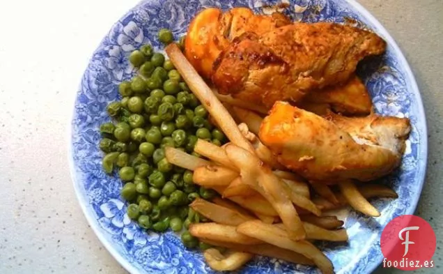 Pechugas De Pollo De Lino Fritas Al Horno