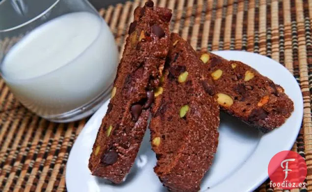 Galletas de Chocolate y Pistacho