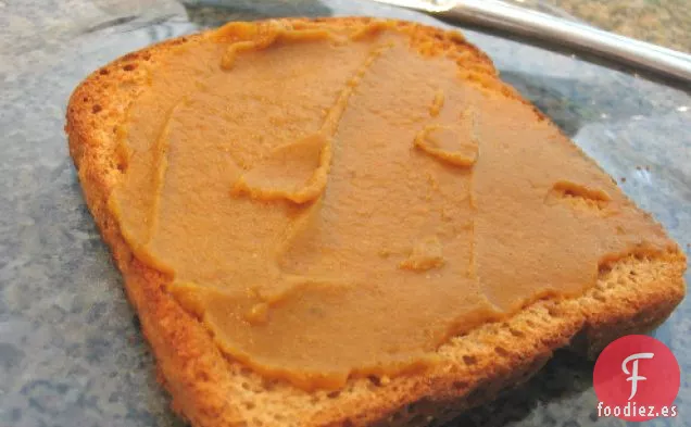 Mantequilla de Calabaza (Vegana, Sin Gluten, Sin Frutos Secos, Sin Soja)