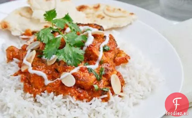 Pollo con mantequilla (Murgh Makhani)