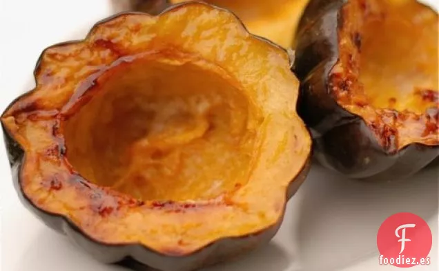 Calabaza de Bellota al Horno con Jarabe de Arce