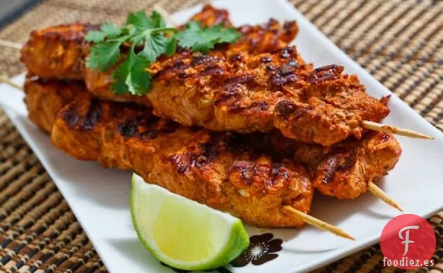 Pollo Tandoori a la Parrilla