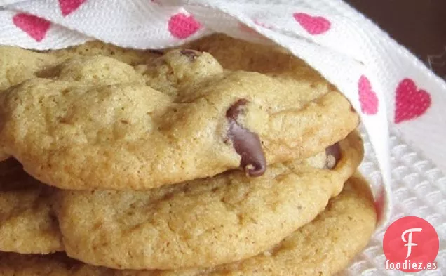Galletas con Chispas de Chocolate Veganas y Sin Gluten de Varios Granos