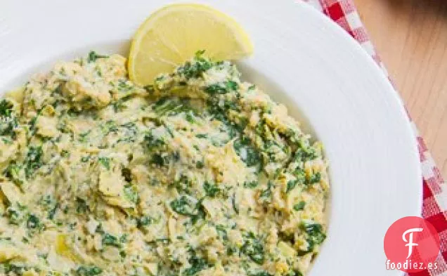 Hummus de Espinacas y Alcachofas