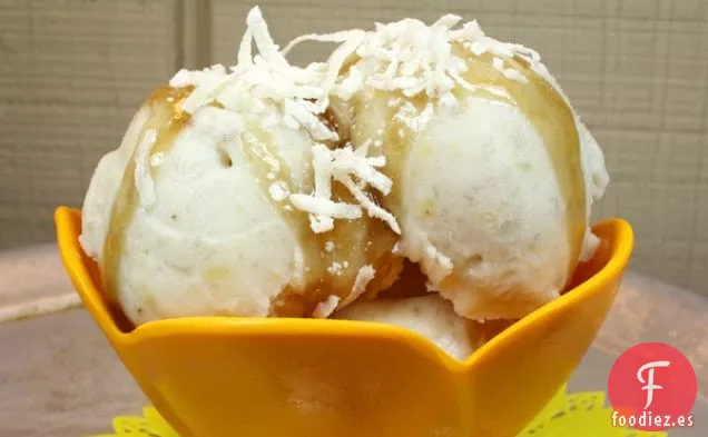 Helado de Plátano Vegano Foster