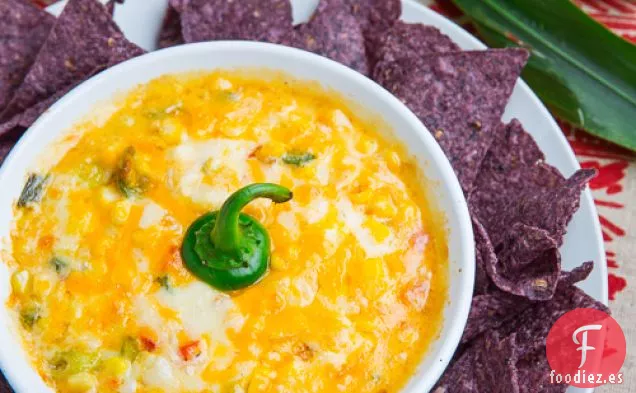 Salsa Caliente de Maíz con Queso