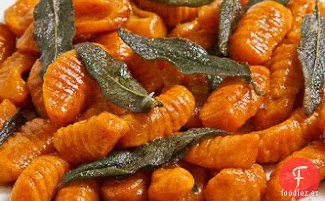 Ñoquis de Calabaza en Salsa de Salvia y Mantequilla Marrón