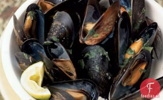 Mejillones de Curry Verde Tailandés