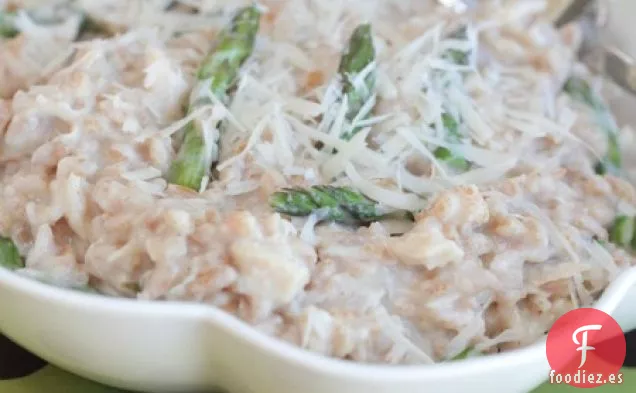 Farro Cremoso de Pollo Romano