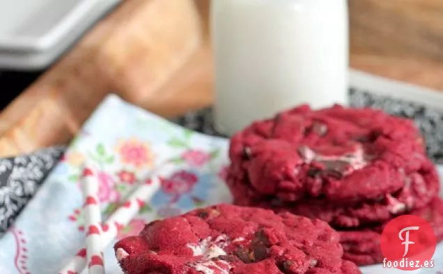 Galletas de Pastel de la Vía Láctea de Terciopelo Rojo