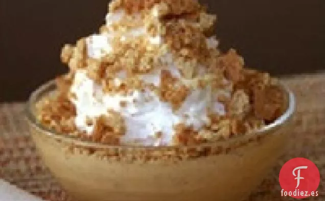 Pastel de Calabaza Taza de Helado Vegana