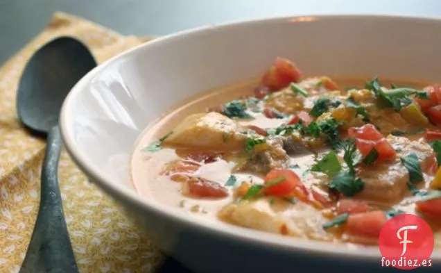 Estofado de Salmón con Acelgas e Hinojo