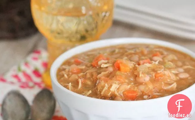 Chile de Calabaza de Pavo y Frijoles Blancos