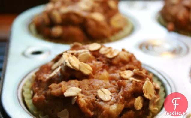 Magdalenas de Cáñamo y Manzana