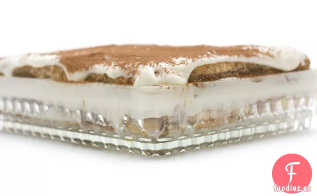 Tiramisú Chai Vegano