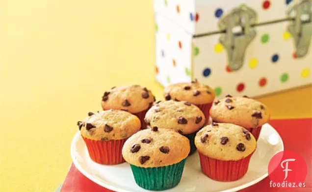 Mini Cupcakes con Chispas de Chocolate