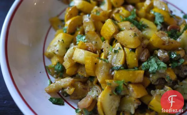 Calabacín al Curry Más Rápido