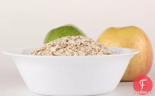 Harina de Avena con Canela y Manzana Fácil