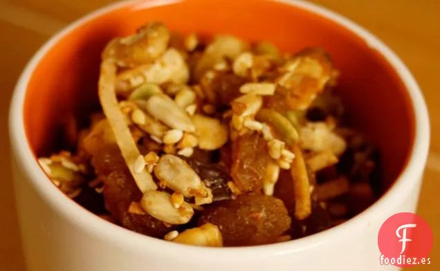 Granola de Piña y Avena para Uno