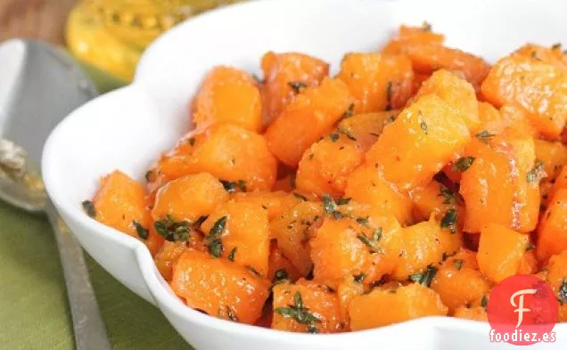 Calabaza de Mantequilla Asada con Tomillo y Miel