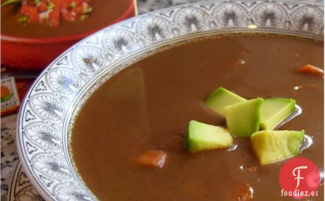 Sopa de Frijoles Mexicana Rápida (Cholent)