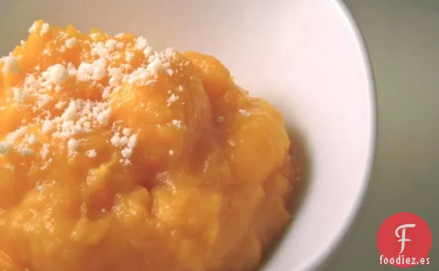 Calabaza Con Miel, Limón y Parmesano