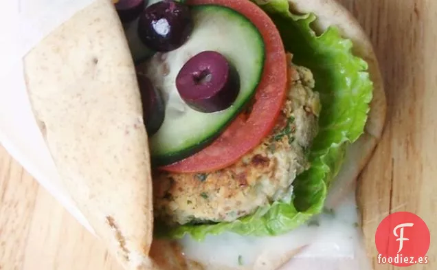 Envolturas Veganas de Falafel con Salsa de 