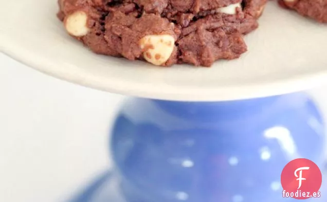 Mantequilla de Maní de Chocolate Doble y Galletas con Chispas Blancas