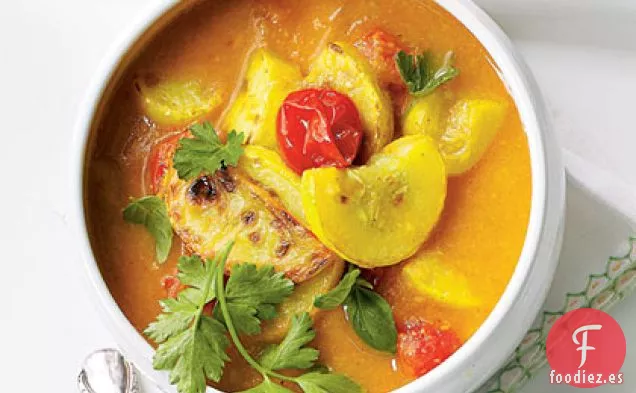Estofado de Calabaza Amarilla y Curry