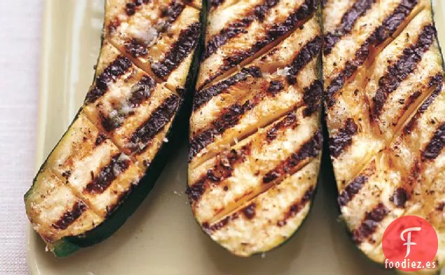 Calabacín A La Parrilla Con Ajo Y Mantequilla De Limón