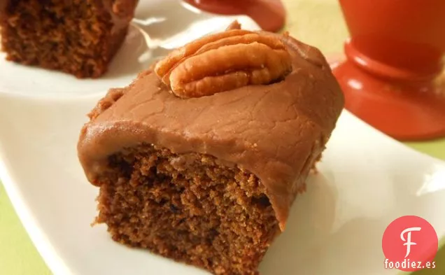 Pastel de Coca-Cola Vegano con Glaseado Fudgy