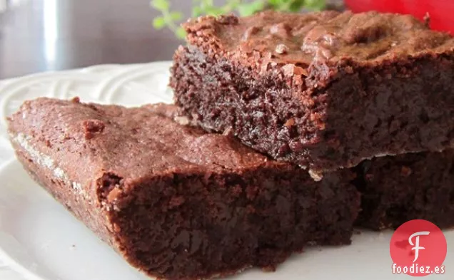 Brownies de Chocolate con Chocolate Ultra Ricos