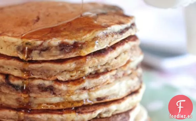 Tortitas de Plátano con Nutella y Avena