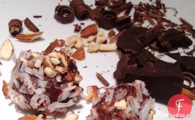 Trufas Veganas de Chocolate y Almendras