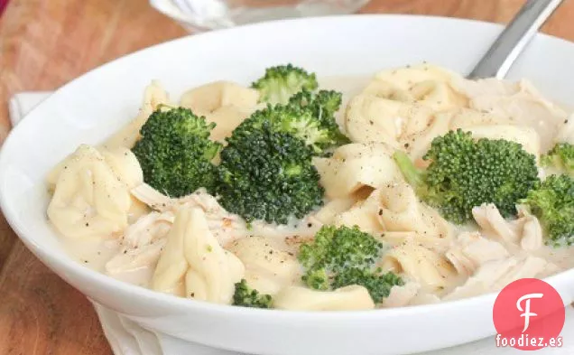 Tortellini Cremosos de Pollo Chipotle de Cocción Lenta