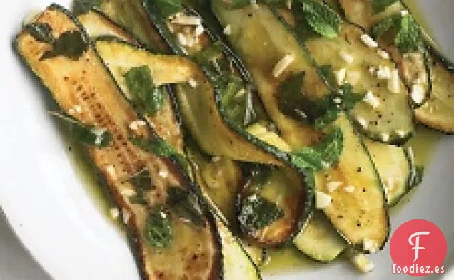 Calabacín Marinado Con Menta