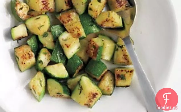 Calabacín Con Limón Y Tomillo